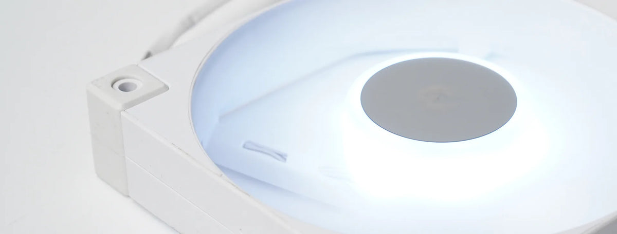 DeepCool FD12 ARGB White 120mm Case Fan 3-Pack