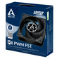 Arctic P8 8cm Pressure Optimised PWM PST Case Fan w Cable Splitter & Fluid Dynamic 200-3000 RPM
