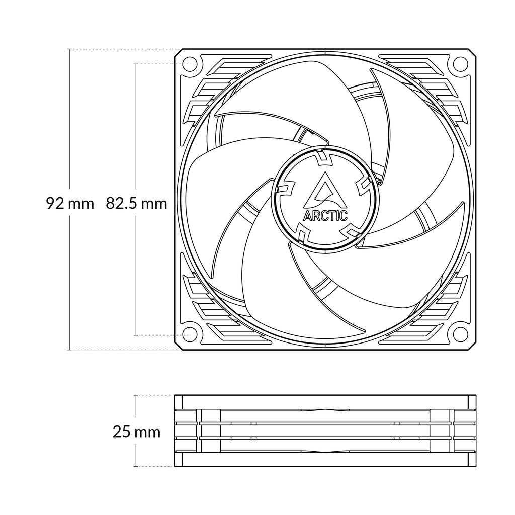 P9 Series | Dimensions Image