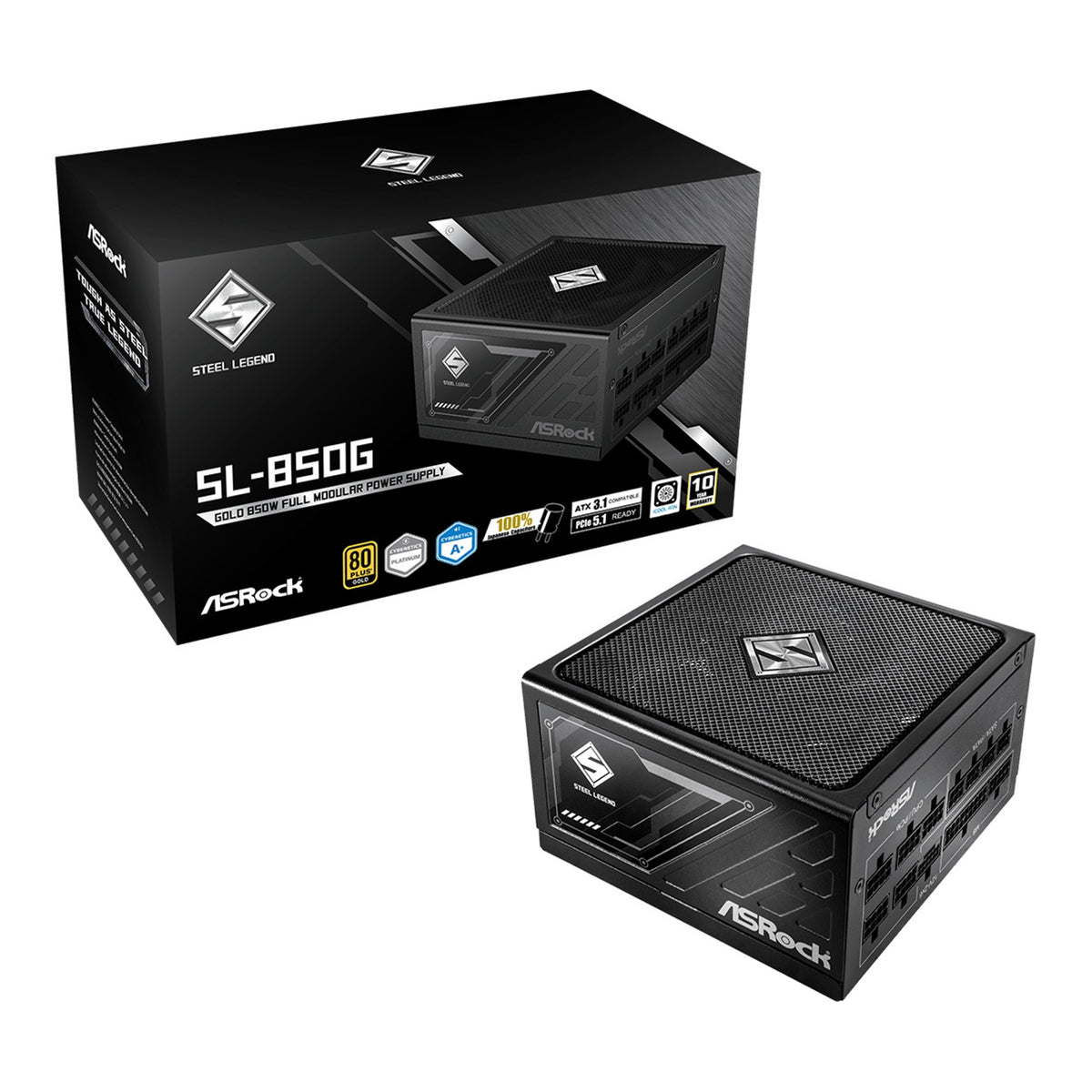 ASRock Steel Legend SL-850G 850W 80+ Gold Modular PSU