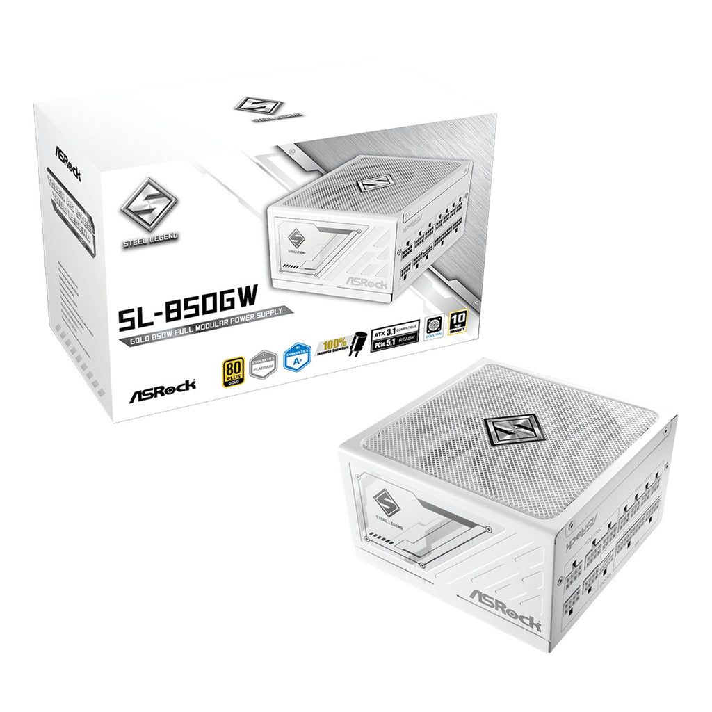 ASRock Steel Legend SL-850G 850W 80 Plus Gold Modular PSU