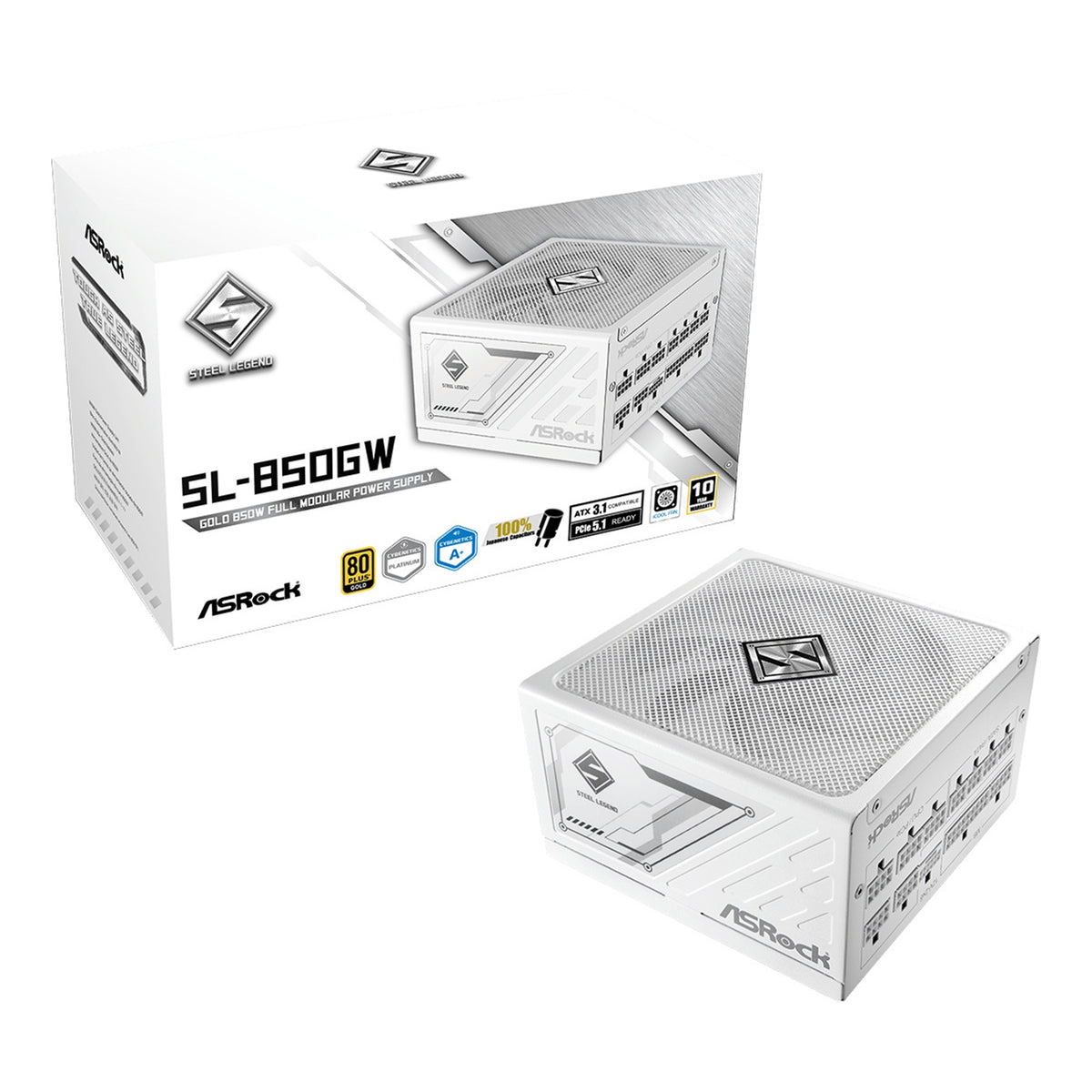 ASRock Steel Legend SL-850G 850W 80 Plus Gold Modular PSU
