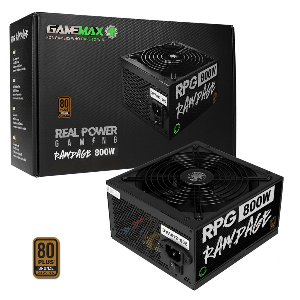 GAMEMAX RPG Rampage 800W 80+ Bronze Non-Modular PSU
