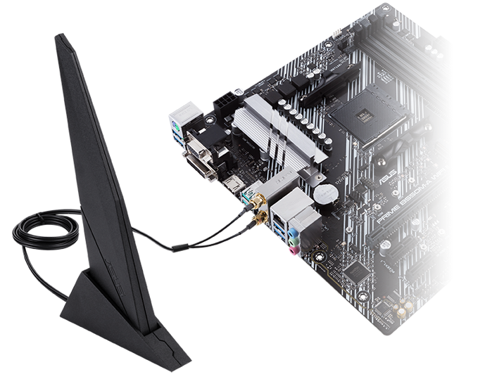 ASUS PRIME B550M-A WIFI II AMD B550 Micro-ATX Motherboard
