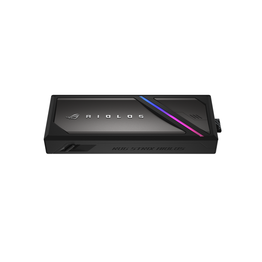 ROG Strix Aiolos SSD Enclosure – Front View