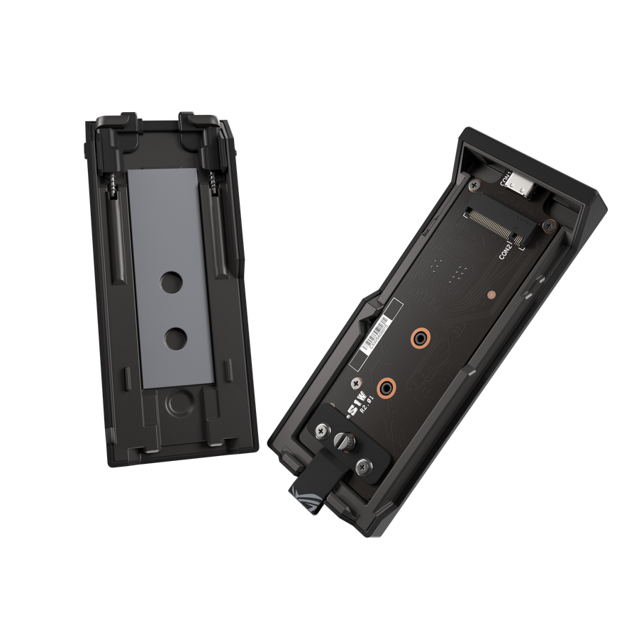 ROG Strix Aiolos SSD Enclosure – Internal View