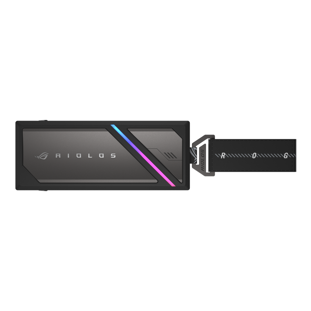 ROG Strix Aiolos_front with Metal Hook and Fabric Tag