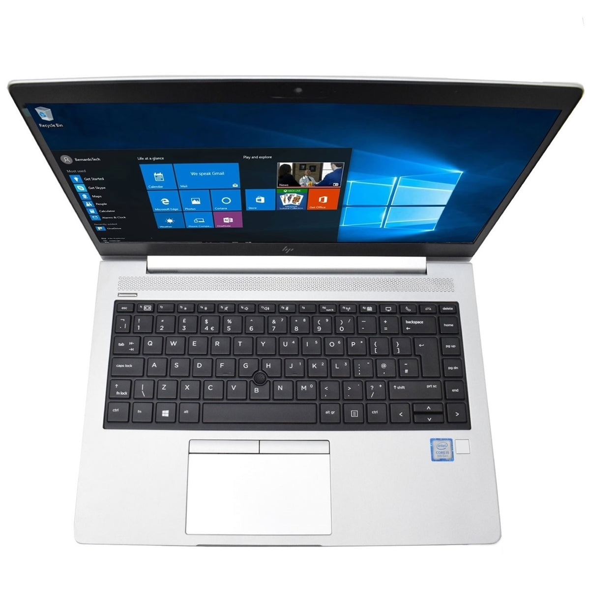 Refurbished HP EliteBook 840 G6 Laptop – Intel Core i5-8365U, 14" FHD 1080p - 16GB RAM, 256GB SSD - Windows 11 Pro - Tech Syndicate