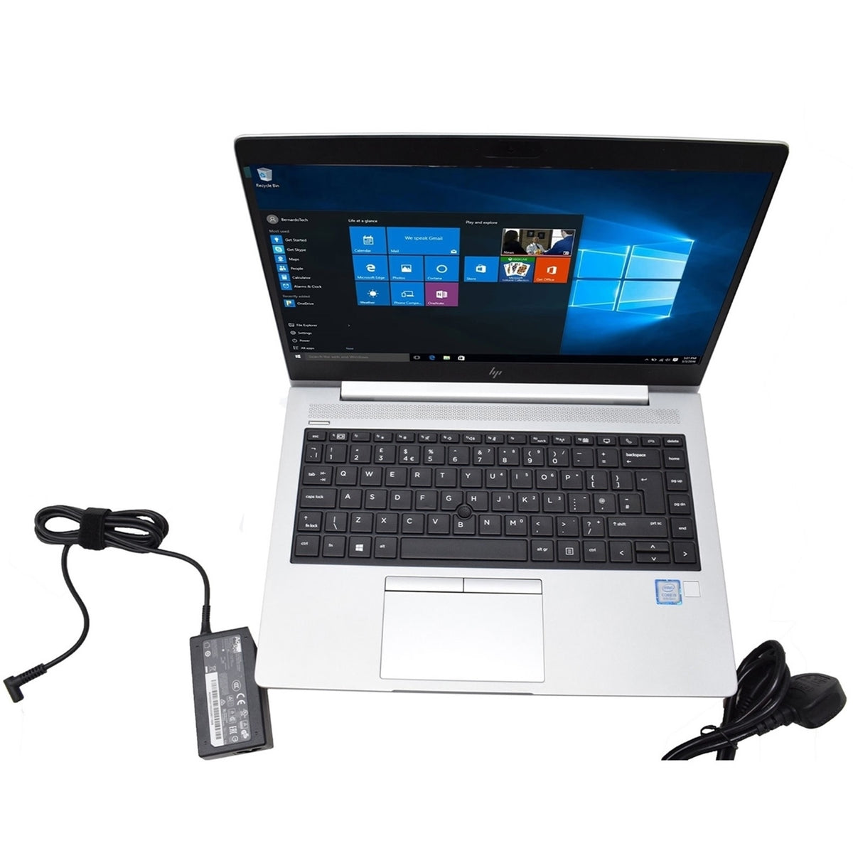 Refurbished HP EliteBook 840 G6 Laptop – Intel Core i5-8365U, 14" FHD 1080p - 16GB RAM, 256GB SSD - Windows 11 Pro - Tech Syndicate