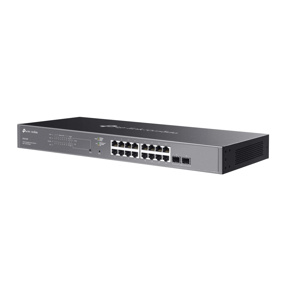 Omada 18-Port Gigabit Smart Switch with 16-Port PoE+ 3