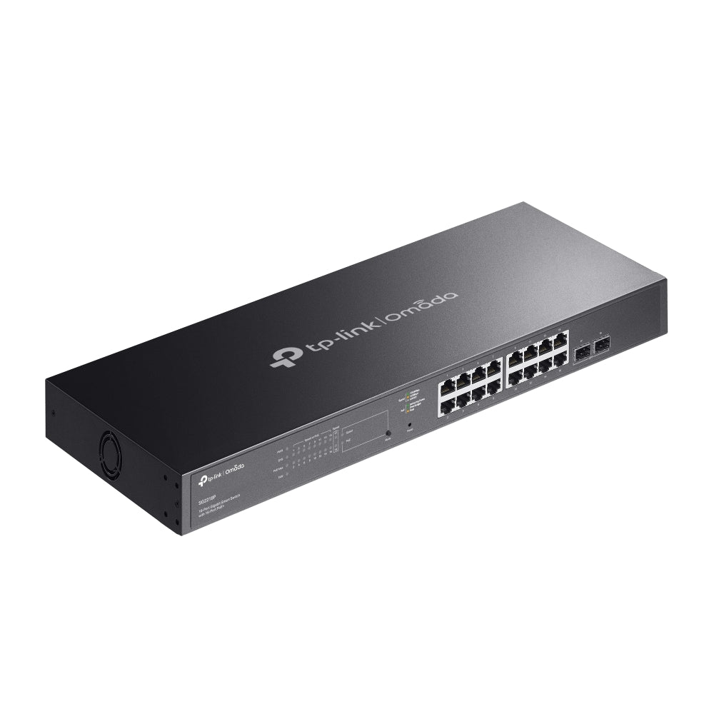 Omada 18-Port Gigabit Smart Switch with 16-Port PoE+ 4