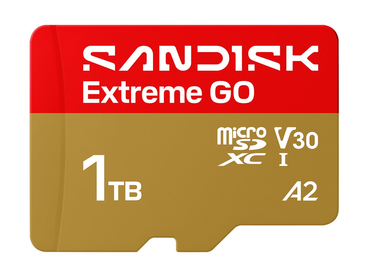 SanDisk Extreme GO microSD UHS-I Card - Up to 2TB - Tech Syndicate