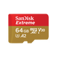 SanDisk Extreme microSD UHS-I Card with Adapter - 32GB–2TB - Tech Syndicate
