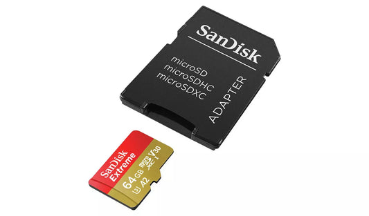 SanDisk Extreme microSD UHS-I Card with Adapter - 32GB–2TB - Tech Syndicate