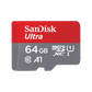 SanDisk Ultra UHS-1 microSD Card with SD Adapter - 32GB to 1TB - Tech Syndicate