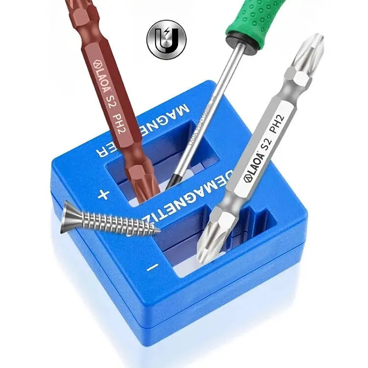 Screwdriver Tip Magnetizer and Demagnetizer - Tech Syndicate 