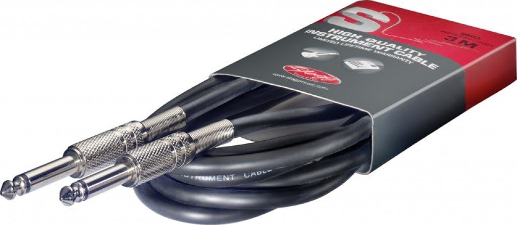 Stagg SGC Instrument Jack to Jack Cable up to 6 meters - Tech Syndicate