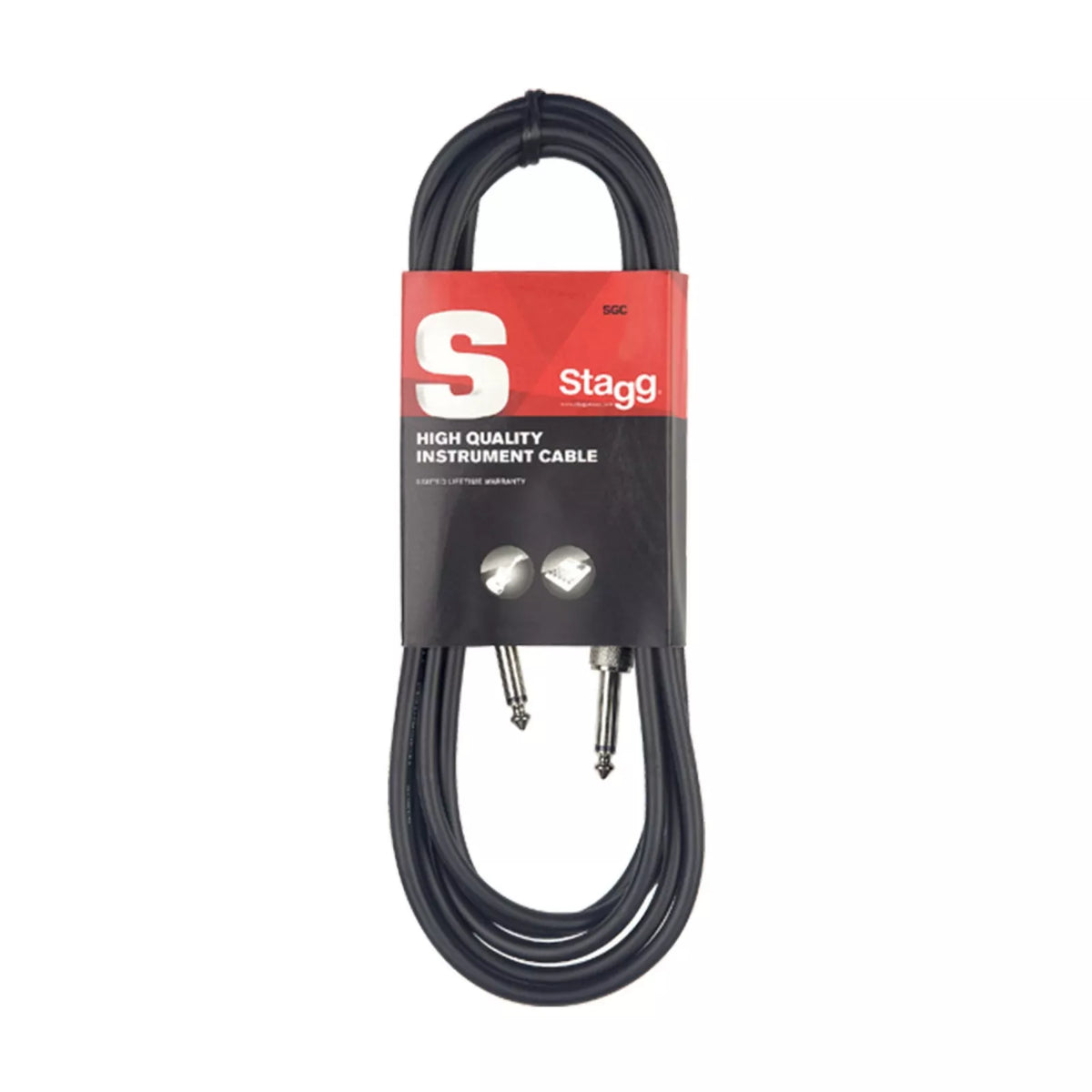 Stagg SGC Instrument Jack to Jack Cable up to 6 meters - Tech Syndicate