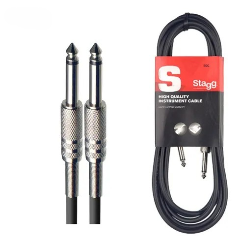 Stagg SGC Instrument Jack to Jack Cable up to 6 meters - Tech Syndicate