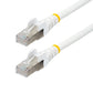 StarTech.com CAT6a LSZH S/FTP Patch Cable - 10GbE PoE++ - White -  5m to 10m - Tech Syndicate