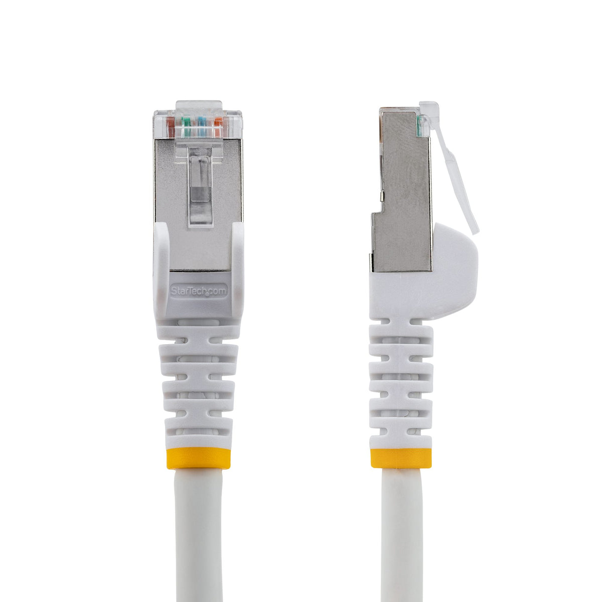 StarTech.com CAT6a LSZH S/FTP Patch Cable - 10GbE PoE++ - White -  5m to 10m - Tech Syndicate