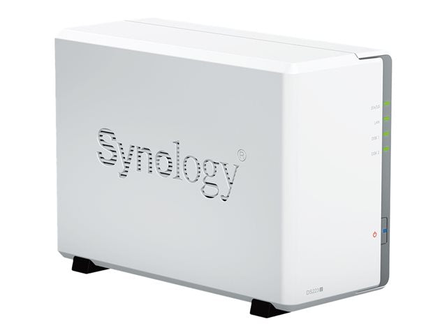 Synology Disk Station DS223j - NAS Server -  2 x Expansion Bays - White - Tech Syndicate