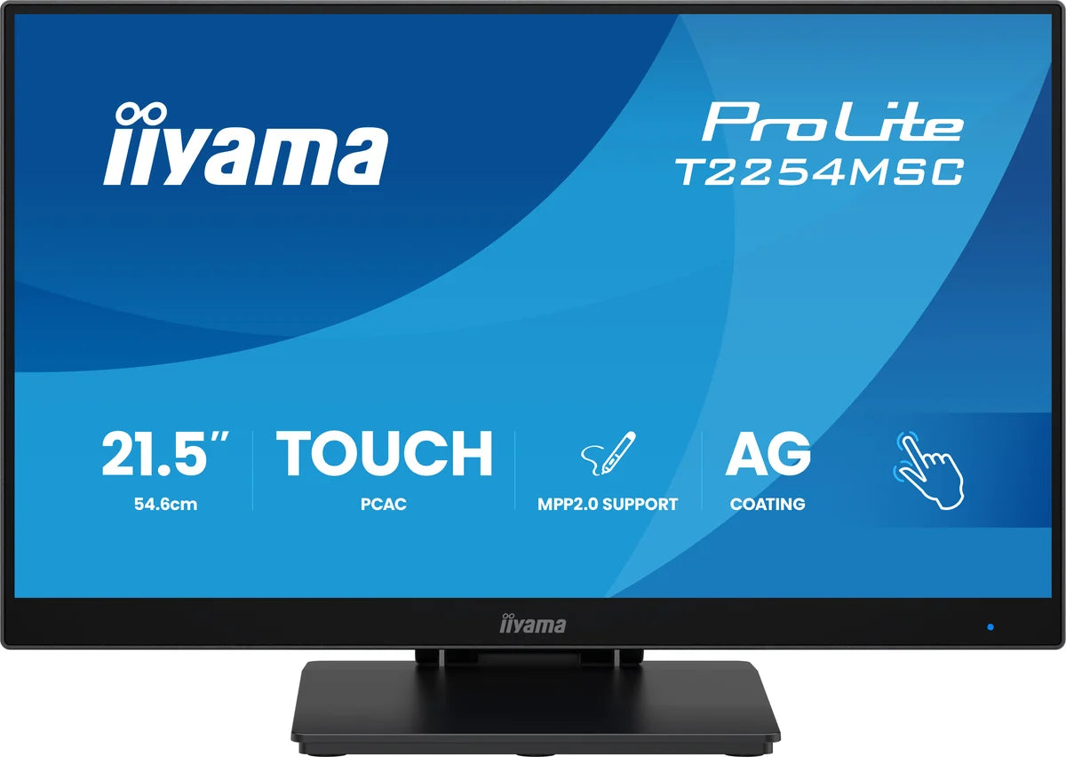 iiyama ProLite T2254MSC-B2AG 21.5" Touch Monitor IPS FHD