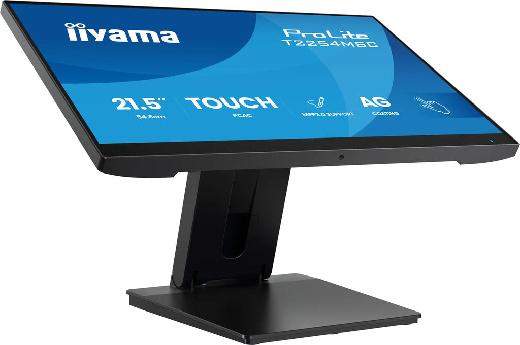 iiyama ProLite T2254MSC-B2AG 21.5” Optical Bonded PCAP 10pt Touchscreen Monitor