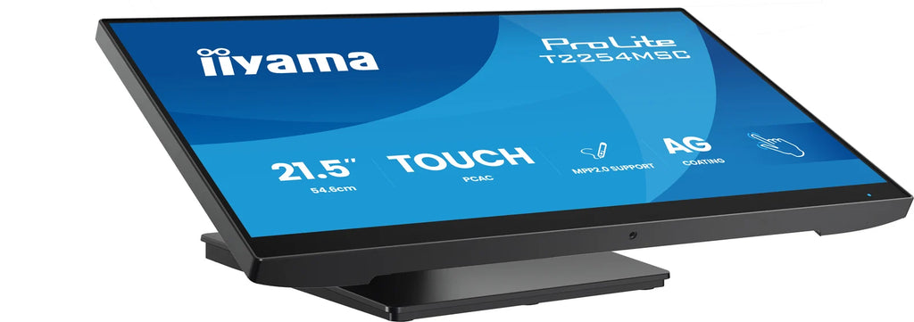 iiyama ProLite T2254MSC-B2AG 21.5” Optical Bonded PCAP 10pt Touchscreen Monitor Touchscreen Monitor iiyama