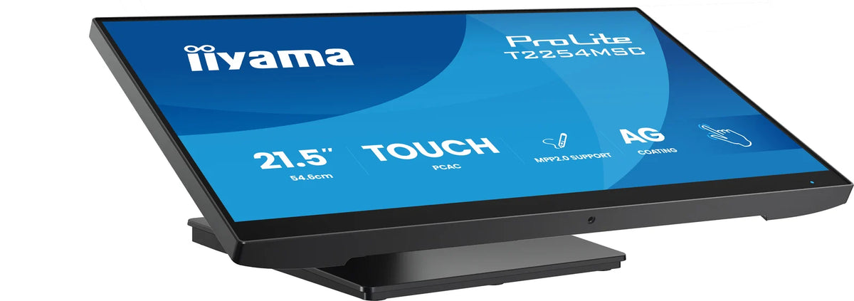 iiyama ProLite T2254MSC-B2AG 21.5” Optical Bonded PCAP 10pt Touchscreen Monitor Touchscreen Monitor iiyama