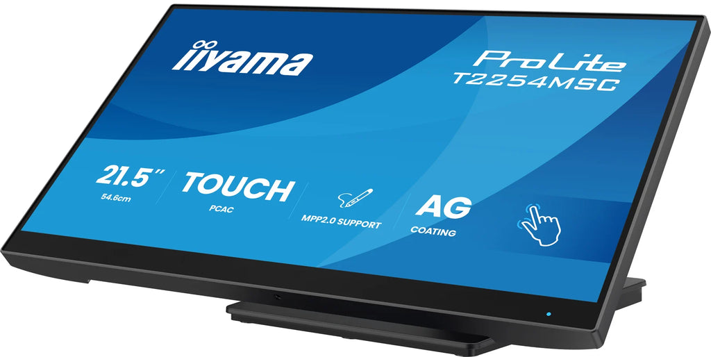 iiyama ProLite T2254MSC-B2AG 21.5” Optical Bonded PCAP 10pt Touchscreen Monitor Touchscreen Monitor iiyama