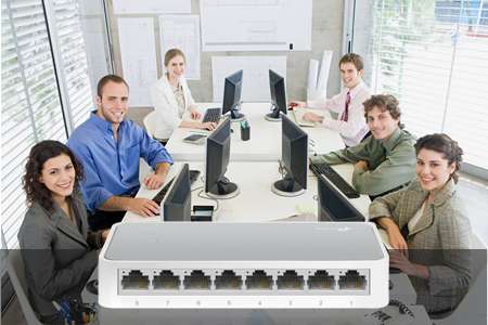 TP-Link TL-SF1008D 8-Port 10/100Mbps Desktop Switch
