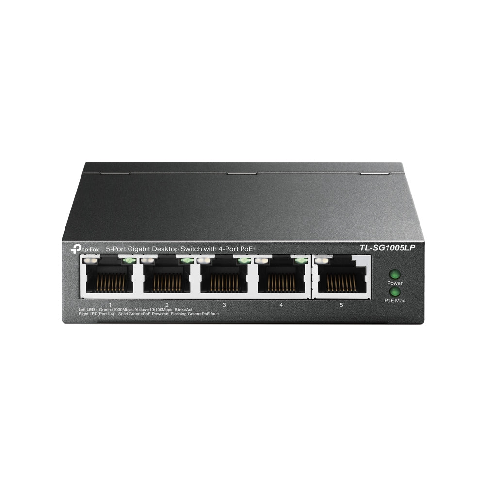 TP-Link TL-SG1005LP 5-Port Gigabit PoE+ Switch 40W