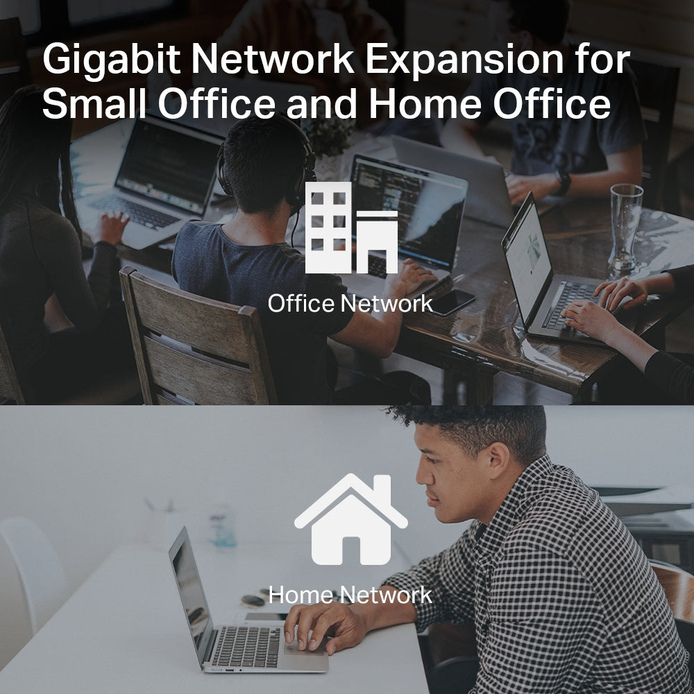 5-Port 10/100/1000Mbps Desktop Switch 7