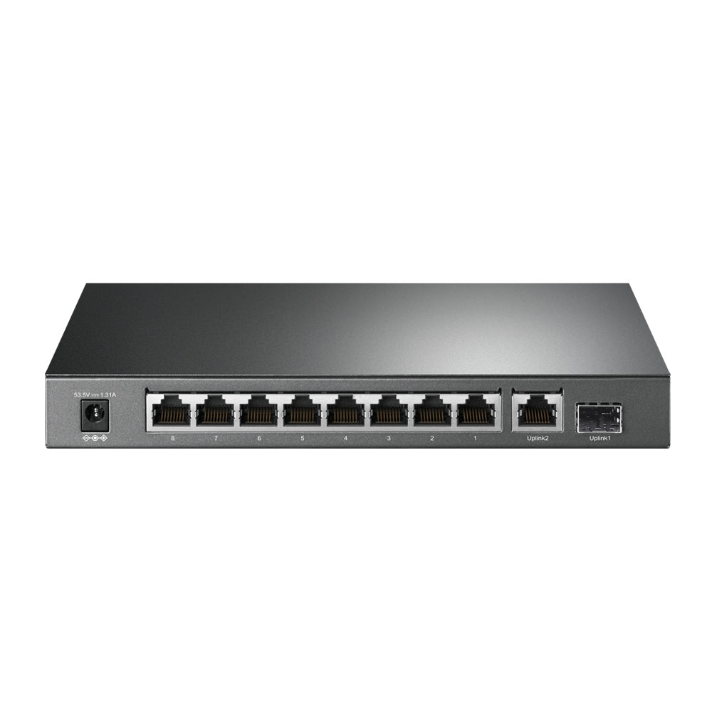 10-Port Gigabit Desktop Switch with 8-Port PoE+ 3