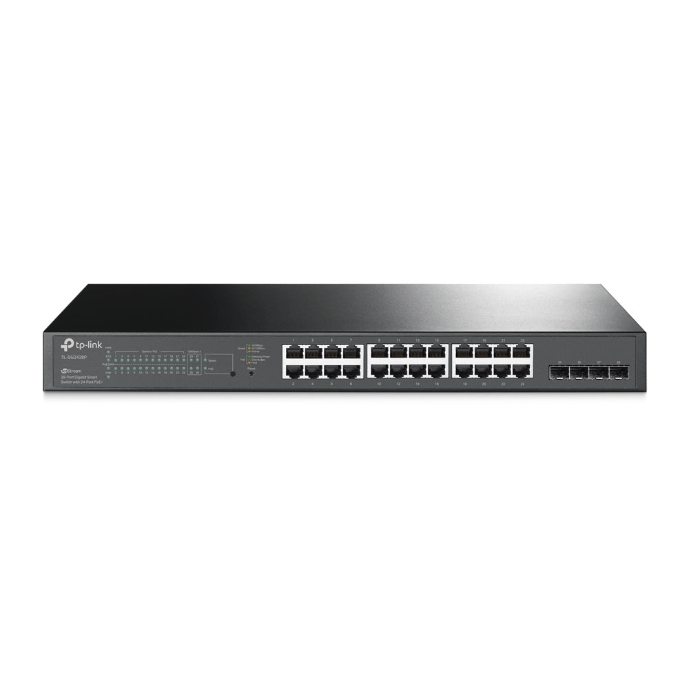 TP-Link TL-SG2428P 28-Port Gigabit Smart PoE+ Switch 250W