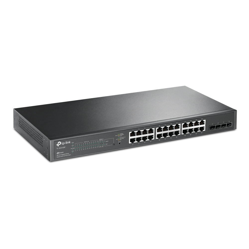 JetStream 28-Port Gigabit Smart Switch with 24-Port PoE+ (Newer Version Available: SG2428P ) 2