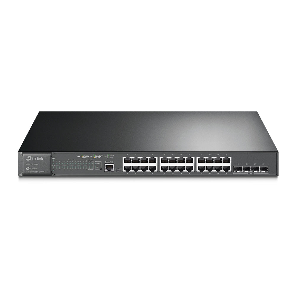 TP-Link TL-SG3428MP 28-Port Gigabit L2+ Managed PoE+ Switch