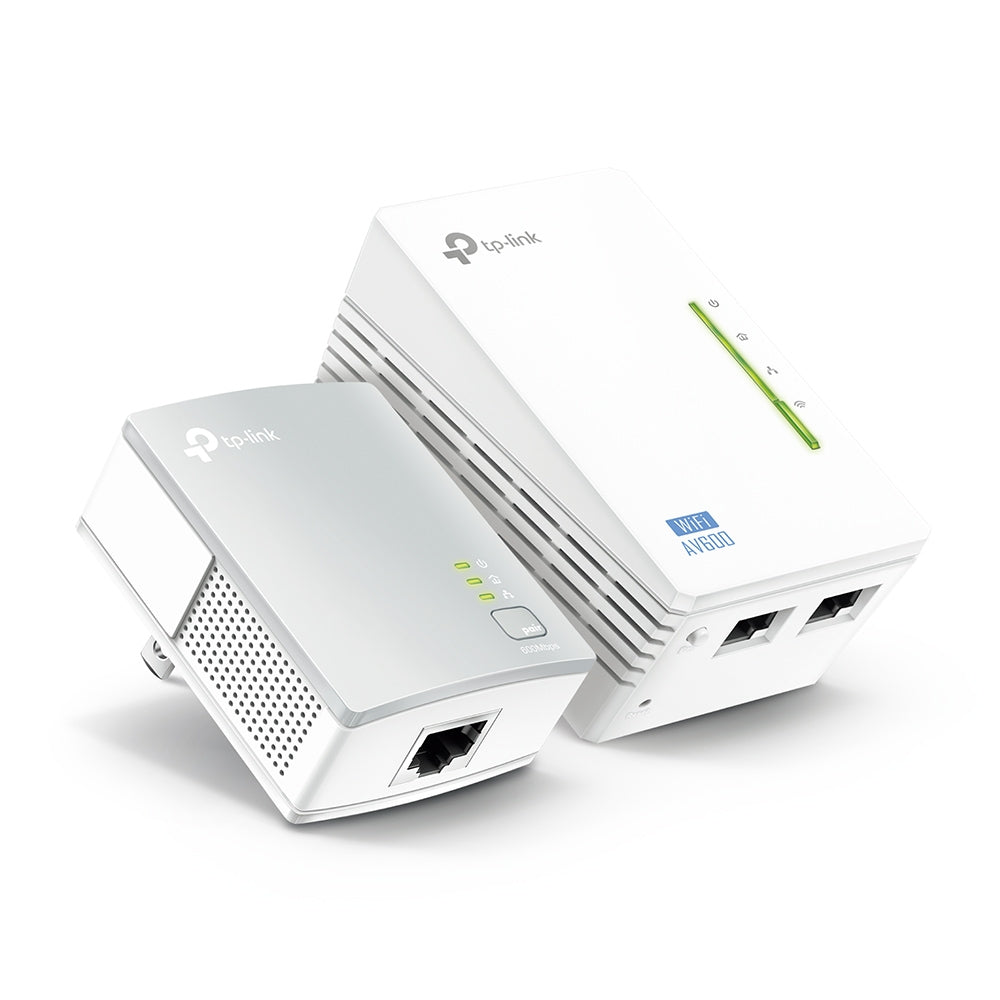 TP-Link TL-WPA4220 KIT AV600 Powerline Wi-Fi Booster 2 LAN
