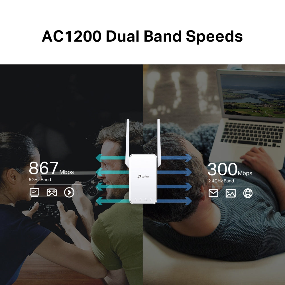 TP-Link RE315 - AC1200 Mesh Wi-Fi Range Extender - Tech Syndicate