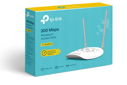 TP-Link TL-WA801N 300Mbps Wireless N Access Point -  300 Mbit/s - Power over Ethernet (PoE) - Tech Syndicate