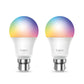 TP-Link Tapo L530B Smart Wi-Fi Multicolour Bulb B22 2-Pack - Tech Syndicate