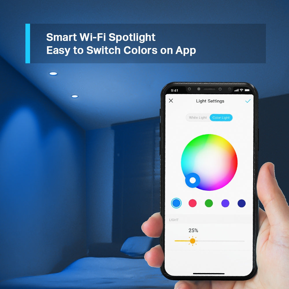 TP-Link Tapo L630 Smart Wi-Fi Spotlight GU10 2-Pack - Tech Syndicate