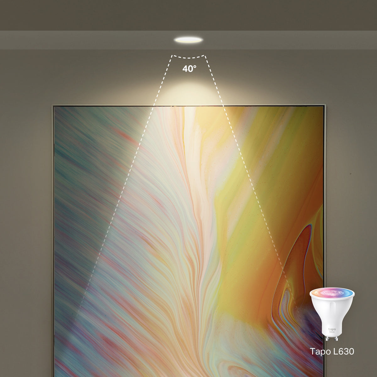 TP-Link Tapo L630 Smart Wi-Fi Spotlight GU10 2-Pack - Tech Syndicate