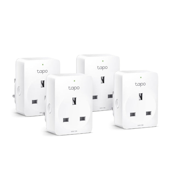 TP-Link Tapo P100 Mini Smart Wi-Fi Socket 4-Pack - Tech Syndicate