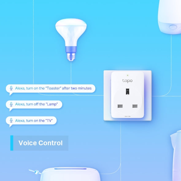 TP-Link Tapo P100 Mini Smart Wi-Fi Socket 4-Pack - Tech Syndicate