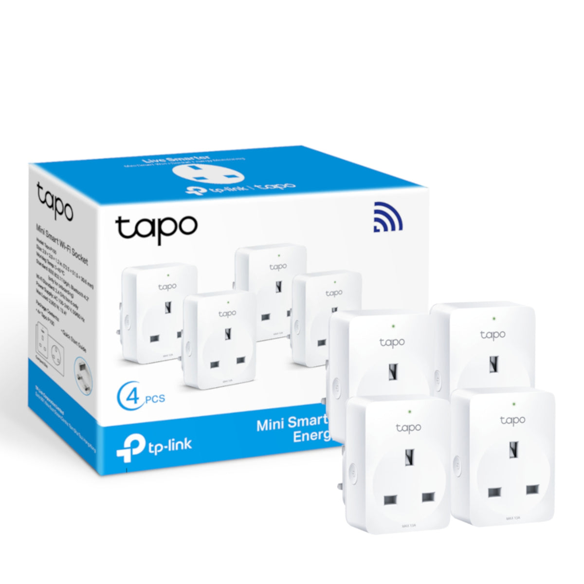TP-Link Tapo P110 Mini Smart Wi-Fi Socket 4-Pack Energy Monitor - Tech Syndicate