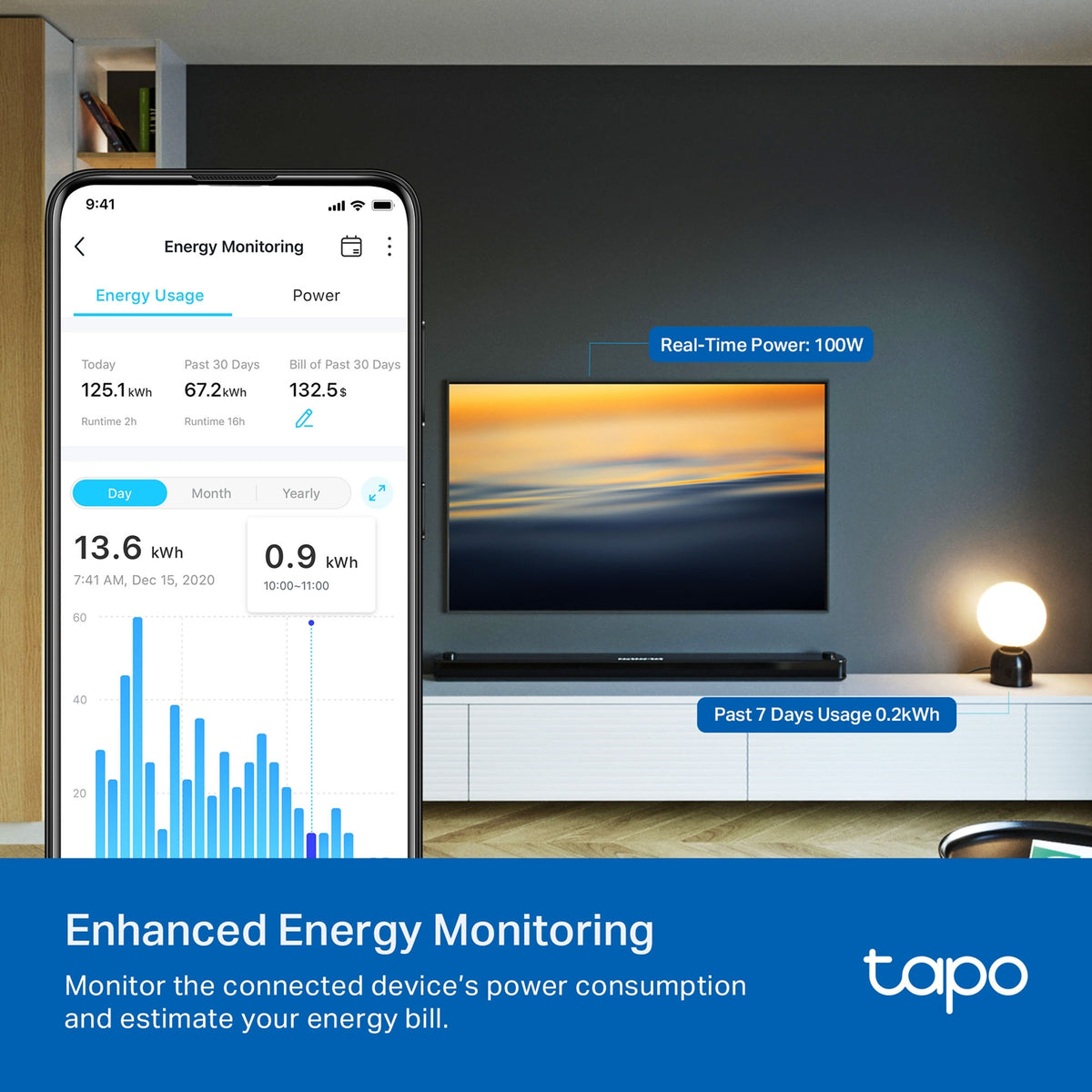 TP-Link Tapo P304M Smart Wi-Fi Power Strip - 4 Outlets, Matter - Tech Syndicate