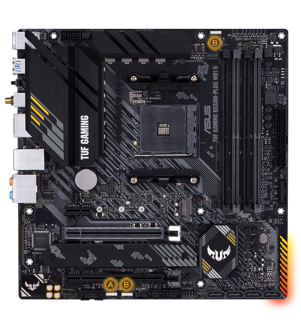 ASUS TUF Gaming B550M-Plus WiFi II mATX Motherboard AMD AM4