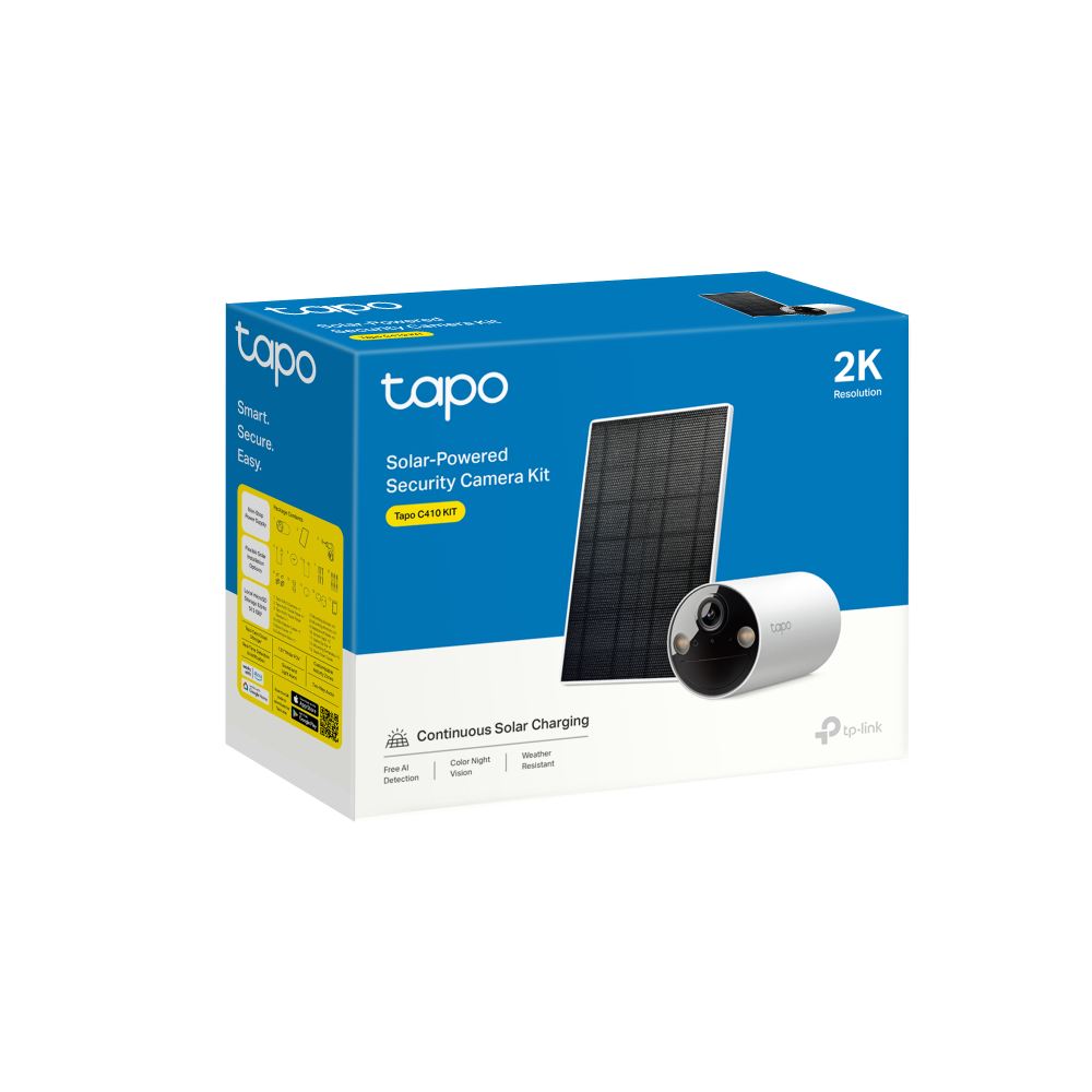 Solar-Powered Security Camera Kit 13